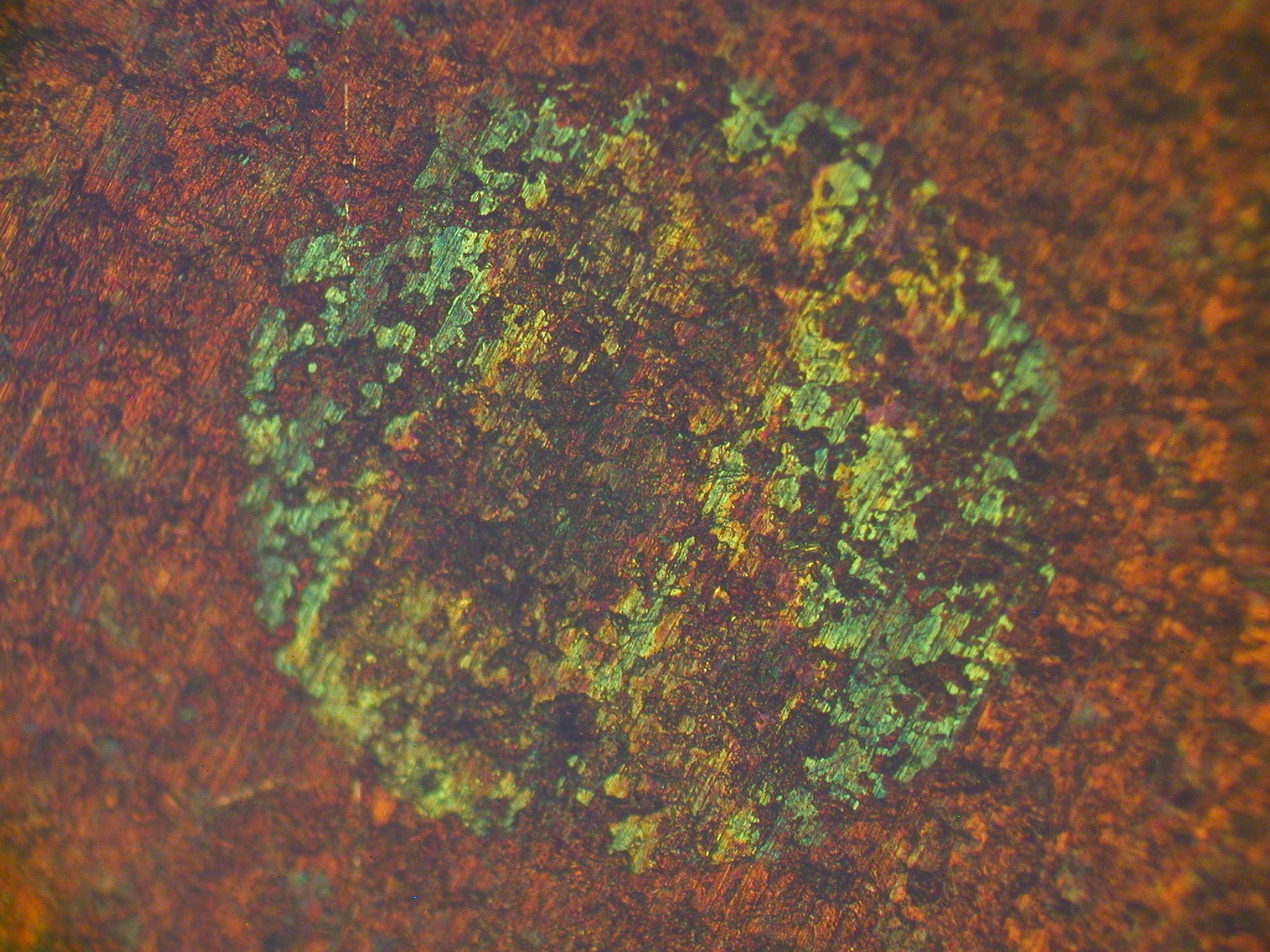corrosion copper materials tube metal surface nomarski analysis pinhole microscopy evaluation anderson inc bonding interference tubing revealed phase